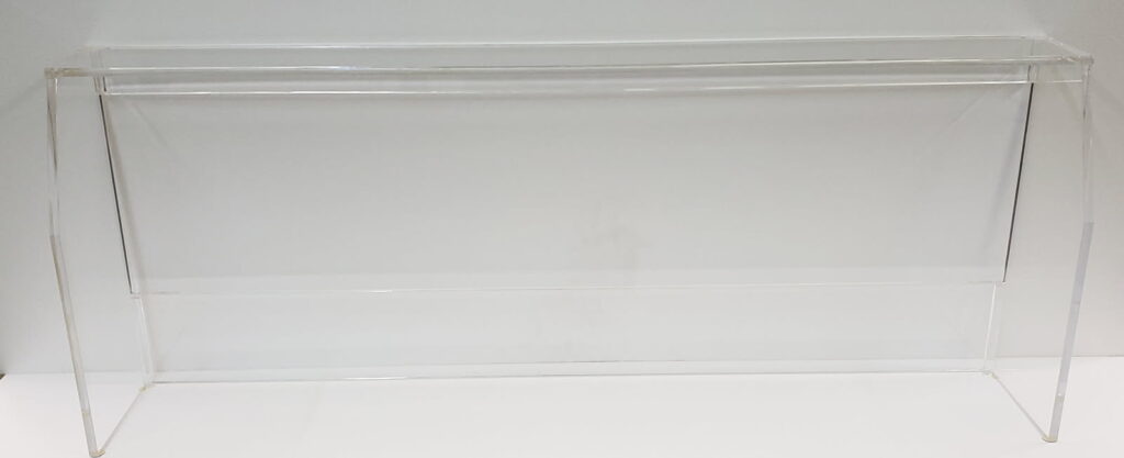 Clear acrylic Kneeling bench
